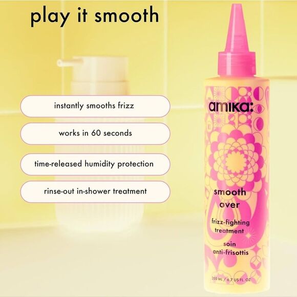 AMIKA Frizz Fighting Rinse Out Shower Hair Treatment - Picture 5 of 11